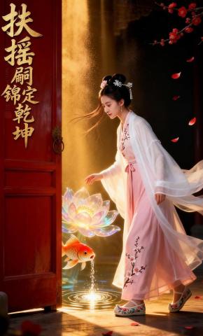 短剧《扶摇嗣锦定乾坤》海报