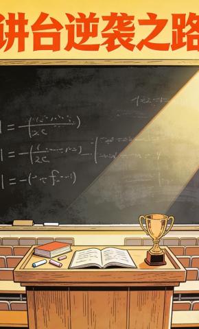 短剧《讲台逆袭之路》海报