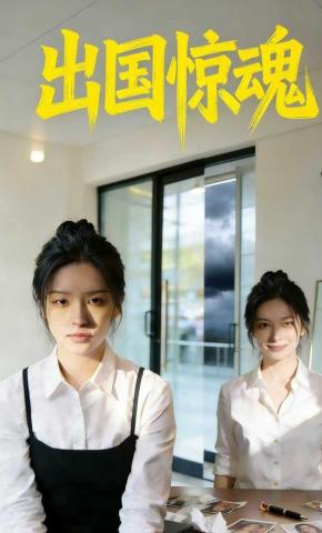 短剧《出国惊魂》海报