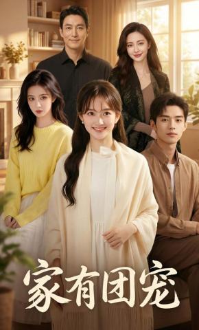 短剧《家有团宠》海报