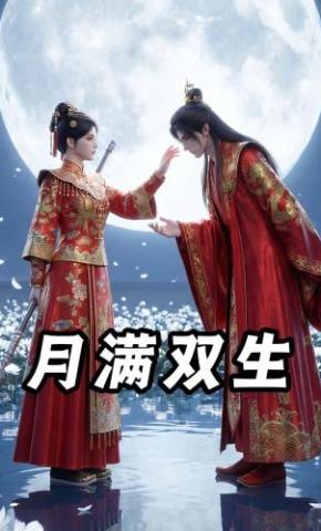 短剧《月满双生》海报