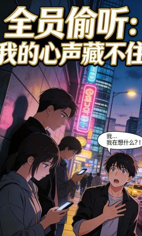 短剧《全员偷听：我的心声藏不住》海报