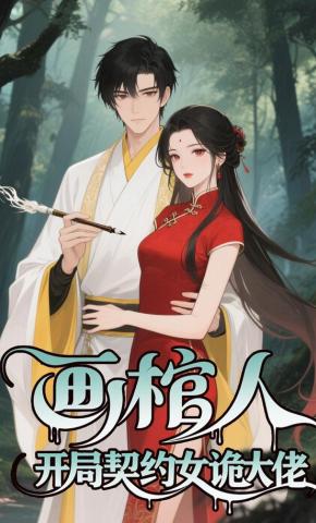 短剧《画棺人：开局契约女诡大佬》海报