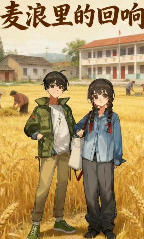 短剧《麦浪里的回响》海报
