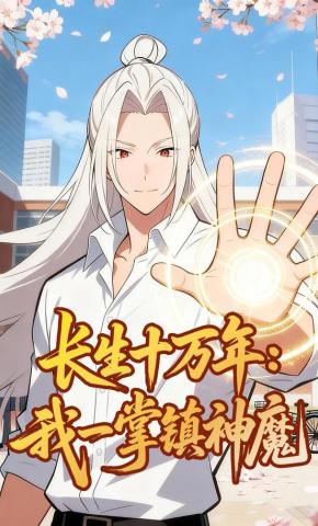 短剧《长生十万年：我一掌镇神魔》海报