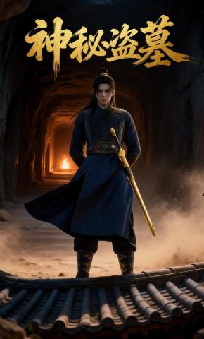短剧《神秘盗墓》海报