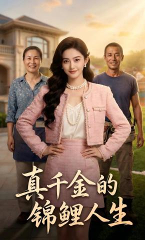 短剧《真千金的锦鲤人生》海报