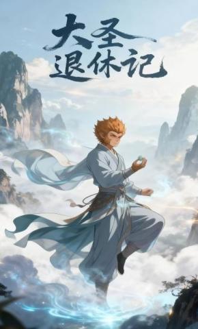 短剧《大圣退休记》海报