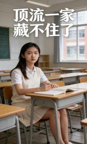 短剧《顶流一家藏不住了》海报