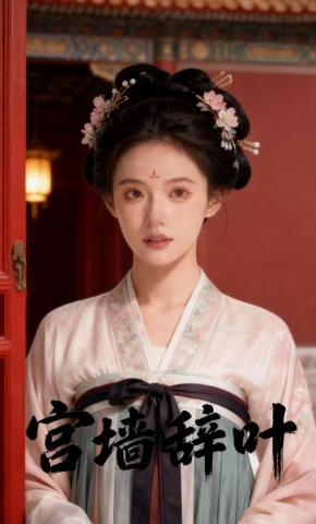 短剧《宫墙辞叶》海报