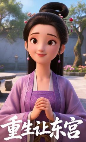 短剧《重生让东宫》海报