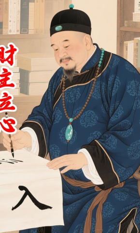 短剧《财主立心》海报