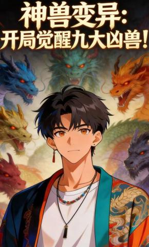 短剧《神兽变异：开局觉醒九大凶兽》海报