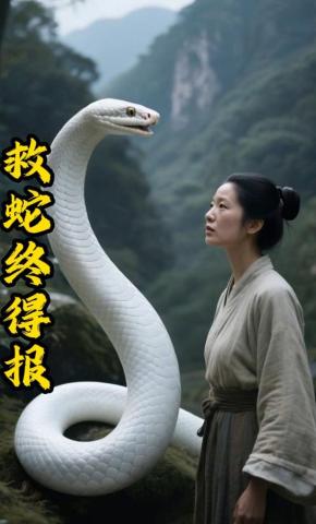 短剧《救蛇终得报》海报