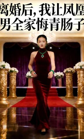 短剧《离婚后，我让凤凰男全家悔青肠子》海报