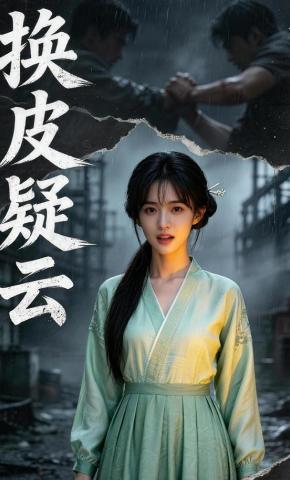 短剧《换皮疑云》海报