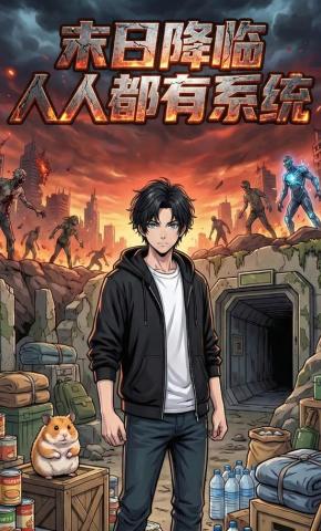 短剧《末日降临人人都有系统》海报