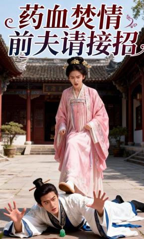 短剧《药血焚情前夫请接招》海报
