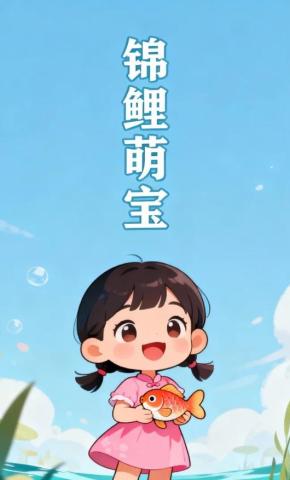 短剧《锦鲤萌宝》海报