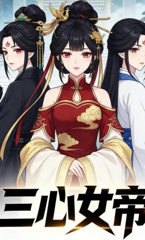 短剧《三心女帝》海报