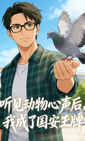 短剧《听见动物心声后，我成了国安王牌》海报