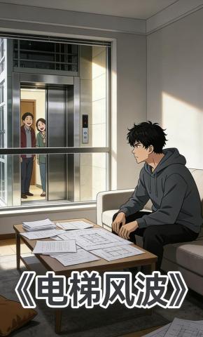 短剧《电梯风波》海报