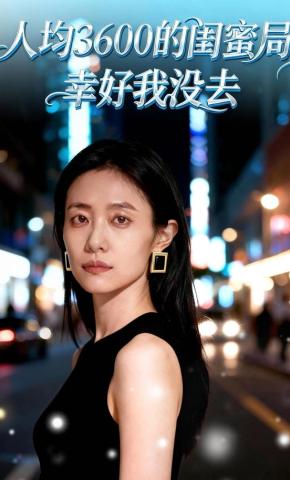 短剧《人均3600的闺蜜局，幸好我没去》海报