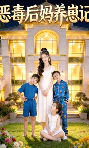 短剧《恶毒后妈养崽记》海报