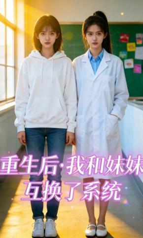 短剧《重生后，我和妹妹互换了系统》海报
