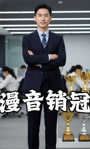 短剧《漫音销冠》海报