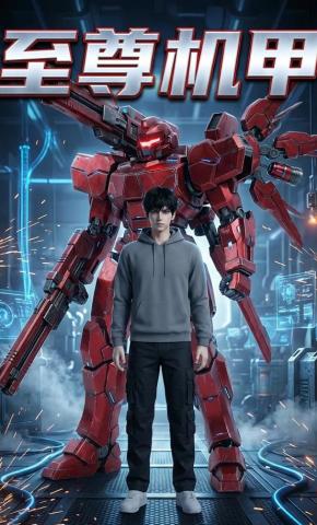 短剧《至尊机甲》海报