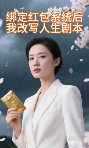 短剧《绑定红包系统后，我改写人生剧本》海报