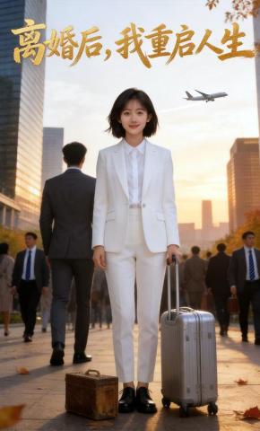 短剧《离婚后，我重启人生》海报