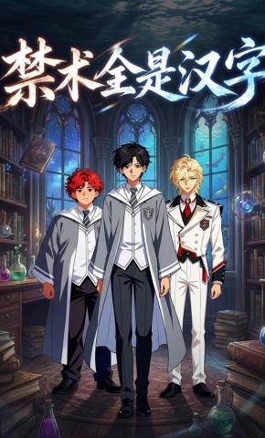短剧《禁术全是汉字》海报