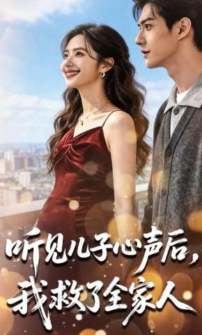 短剧《听见儿子心声后，我救了全家人》海报