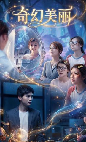 短剧奇幻美丽海报