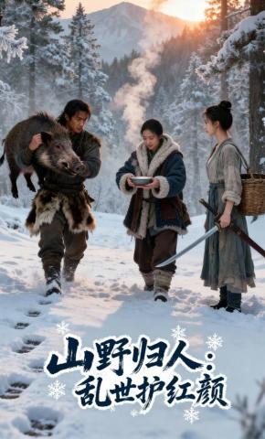 短剧《山野归人：乱世护红颜》海报