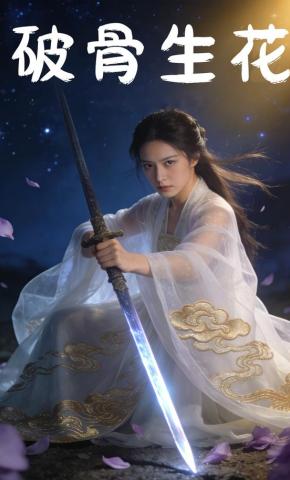 短剧《破骨生花》海报