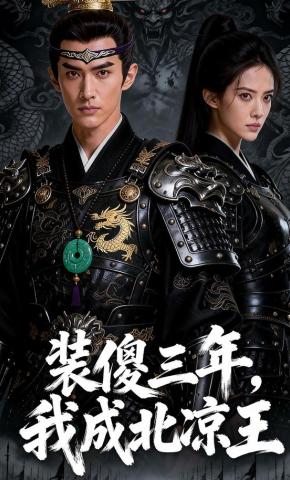 短剧《装傻三年,我成北凉王》海报