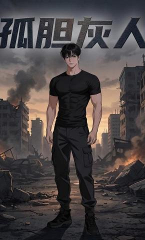 短剧《孤胆灰人》海报