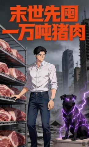 短剧《末世先囤一万吨猪肉》海报