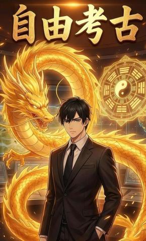 短剧《自由考古》海报