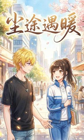 短剧《尘途遇暖》海报