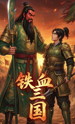 短剧《铁血三国》海报