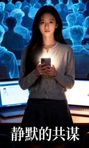 短剧《静默的共谋》海报