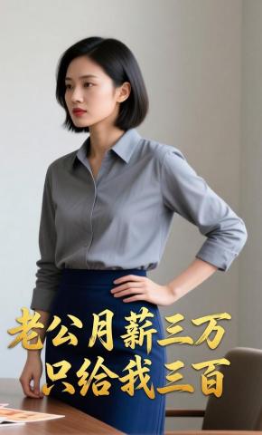 短剧《老公月薪三万只给我三百》海报