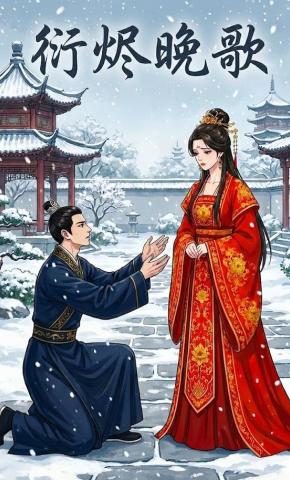 短剧《衍烬晚歌》海报