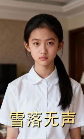 短剧《雪落无声》海报