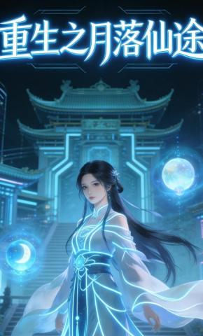 短剧《重生之月落仙途》海报