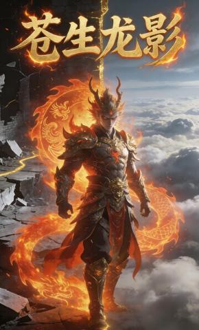 短剧《苍生龙影》海报